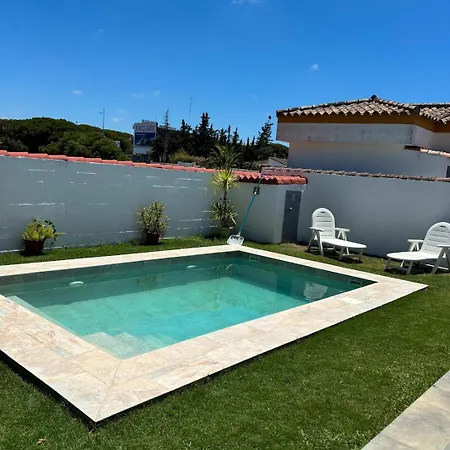 Fantastico Chalet Con Piscina 2 Km De La Barrosa Chiclana de la Frontera Exterior photo